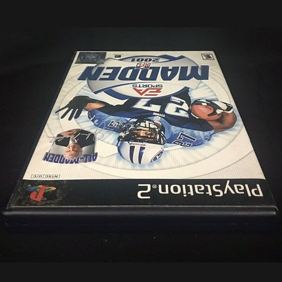Madden 2001 Sony Playstation 2 PS2 Video Game NFL Football CIB TESTED COMPLETE - Picture 10 of 12